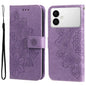 Seven-petal Flowers Embossing Leather Phone Case, For Galaxy S26 FE 5G, For Galaxy S26+ 5G, For Galaxy S26 Edge 5G, For Galaxy S26 Ultra 5G