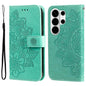 Seven-petal Flowers Embossing Leather Phone Case, For Galaxy S26 FE 5G, For Galaxy S26+ 5G, For Galaxy S26 Edge 5G, For Galaxy S26 Ultra 5G