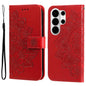 Seven-petal Flowers Embossing Leather Phone Case, For Galaxy S26 FE 5G, For Galaxy S26+ 5G, For Galaxy S26 Edge 5G, For Galaxy S26 Ultra 5G
