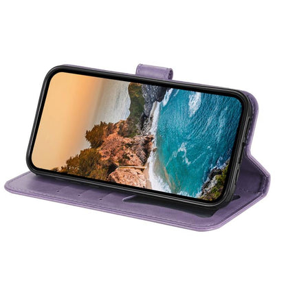 Seven-petal Flowers Embossing Leather Phone Case, For Samsung Galaxy S26+ 5G, For Samsung Galaxy S26 Edge 5G, For Samsung Galaxy S26 Ultra 5G, For Samsung Galaxy S26 Pro 5G