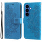 Seven-petal Flowers Embossing Leather Phone Case, For Galaxy S26 FE 5G, For Galaxy S26+ 5G, For Galaxy S26 Edge 5G, For Galaxy S26 Ultra 5G