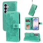 Seven-petal Flowers Embossing Leather Phone Case, For Galaxy S27 Ultra 5G, For Galaxy S27 Pro 5G, For Galaxy S27 5G, For Galaxy S27+ 5G