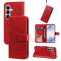 Seven-petal Flowers Embossing Leather Phone Case, For Galaxy S27 Ultra 5G, For Galaxy S27 Pro 5G, For Galaxy S27 5G, For Galaxy S27+ 5G