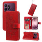 Seven-petal Flowers Embossing Leather Phone Case, For Galaxy S27 Ultra 5G, For Galaxy S27 Pro 5G, For Galaxy S27 5G, For Galaxy S27+ 5G
