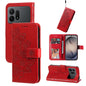 Seven-petal Flowers Embossing Leather Phone Case, For Galaxy S27 Ultra 5G, For Galaxy S27 Pro 5G, For Galaxy S27 5G, For Galaxy S27+ 5G