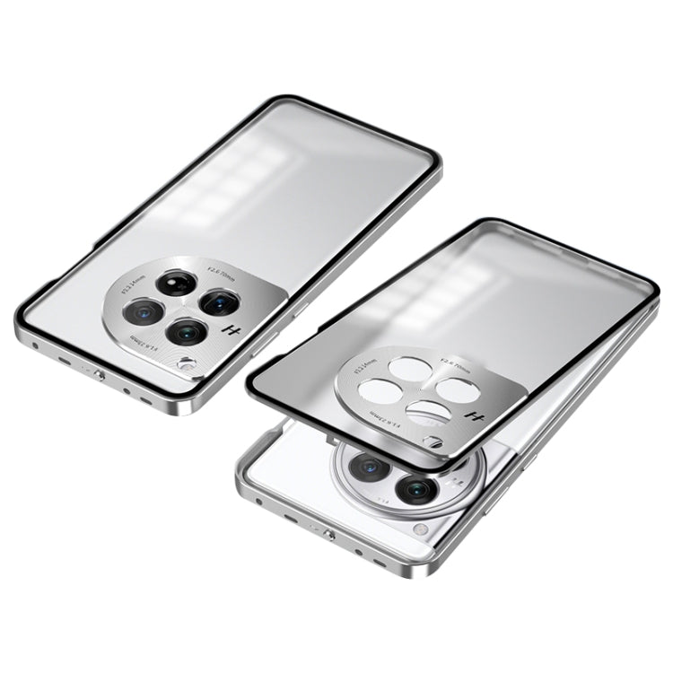 Snap Buckle Single-sided Metal Frame Frosted Phone Case