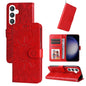 Embossed Sunflower Leather Phone Case, For Galaxy S26 5G, For Galaxy S25 Edge 5G, For Galaxy S25 5G, For Galaxy S25+ 5G