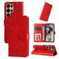 Embossed Sunflower Leather Phone Case, For Galaxy S25 Ultra 5G, For Galaxy S24 FE 5G