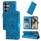 Embossed Sunflower Leather Phone Case, For Galaxy S25 Ultra 5G, For Galaxy S24 FE 5G