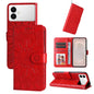 Embossed Sunflower Leather Phone Case, For Galaxy S26 FE 5G, For Galaxy S26+ 5G, For Galaxy S26 Edge 5G, For Galaxy S26 Ultra 5G