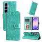 Embossed Sunflower Leather Phone Case, For Galaxy S27 Ultra 5G, For Galaxy S27 Pro 5G, For Galaxy S27 5G, For Galaxy S27+ 5G