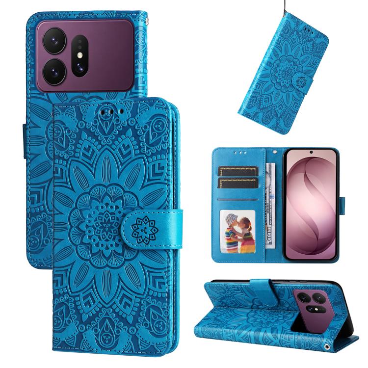 Embossed Sunflower Leather Phone Case, For Galaxy S27 Ultra 5G, For Galaxy S27 Pro 5G, For Galaxy S27 5G, For Galaxy S27+ 5G