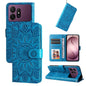 Embossed Sunflower Leather Phone Case, For Galaxy S27 Ultra 5G, For Galaxy S27 Pro 5G, For Galaxy S27 5G, For Galaxy S27+ 5G