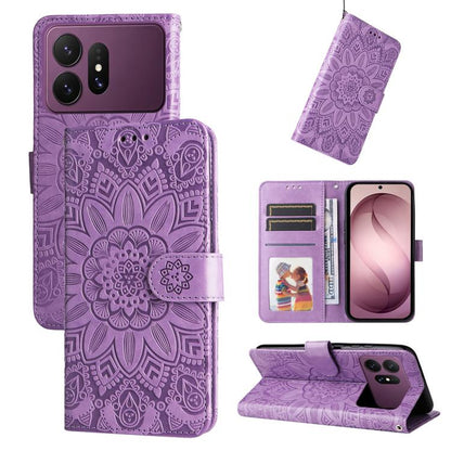 Embossed Sunflower Leather Phone Case, For Galaxy S27 Ultra 5G, For Galaxy S27 Pro 5G, For Galaxy S27 5G, For Galaxy S27+ 5G
