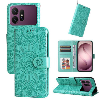 Embossed Sunflower Leather Phone Case, For Galaxy S27 Ultra 5G, For Galaxy S27 Pro 5G, For Galaxy S27 5G, For Galaxy S27+ 5G