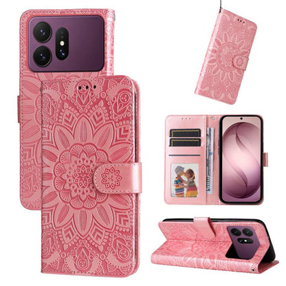 Embossed Sunflower Leather Phone Case, For Galaxy S27 Ultra 5G, For Galaxy S27 Pro 5G, For Galaxy S27 5G, For Galaxy S27+ 5G