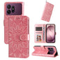 Embossed Sunflower Leather Phone Case, For Galaxy S27 Ultra 5G, For Galaxy S27 Pro 5G, For Galaxy S27 5G, For Galaxy S27+ 5G