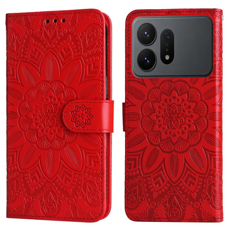 Embossed Sunflower Leather Phone Case, For Galaxy S27 Ultra 5G, For Galaxy S27 Pro 5G, For Galaxy S27 5G, For Galaxy S27+ 5G