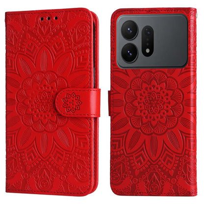 Embossed Sunflower Leather Phone Case, For Galaxy S27 Ultra 5G, For Galaxy S27 Pro 5G, For Galaxy S27 5G, For Galaxy S27+ 5G
