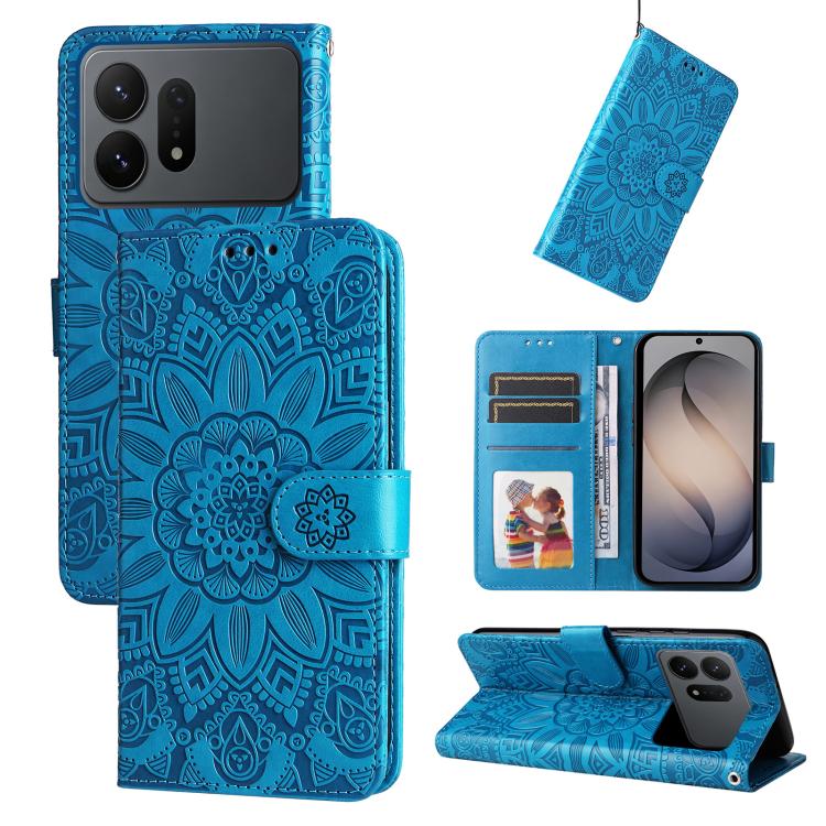 Embossed Sunflower Leather Phone Case, For Galaxy S27 Ultra 5G, For Galaxy S27 Pro 5G, For Galaxy S27 5G, For Galaxy S27+ 5G