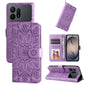 Embossed Sunflower Leather Phone Case, For Galaxy S27 Ultra 5G, For Galaxy S27 Pro 5G, For Galaxy S27 5G, For Galaxy S27+ 5G