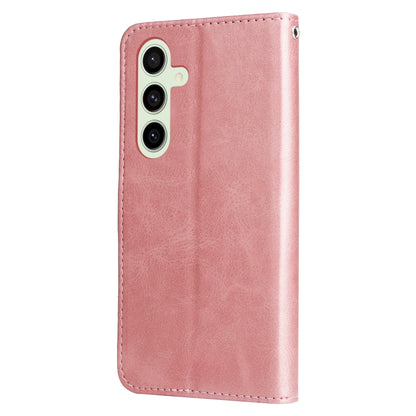 Fashion Calf Texture Zipper Leather Phone Case