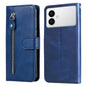 Fashion Calf Texture Zipper Leather Phone Case, For Galaxy S26 FE 5G, For Galaxy S26+ 5G, For Galaxy S26 Edge 5G, For Galaxy S26 Ultra 5G