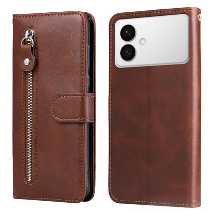 Fashion Calf Texture Zipper Leather Phone Case, For Samsung Galaxy S26+ 5G, For Samsung Galaxy S26 Edge 5G, For Samsung Galaxy S26 Ultra 5G, For Samsung Galaxy S26 Pro 5G