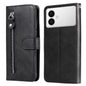 Fashion Calf Texture Zipper Leather Phone Case, For Galaxy S26 FE 5G, For Galaxy S26+ 5G, For Galaxy S26 Edge 5G, For Galaxy S26 Ultra 5G