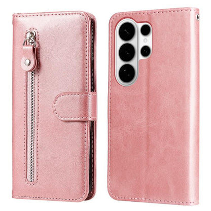 Fashion Calf Texture Zipper Leather Phone Case, For Samsung Galaxy S26+ 5G, For Samsung Galaxy S26 Edge 5G, For Samsung Galaxy S26 Ultra 5G, For Samsung Galaxy S26 Pro 5G