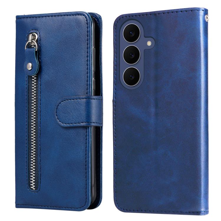 Fashion Calf Texture Zipper Leather Phone Case, For Galaxy S26 FE 5G, For Galaxy S26+ 5G, For Galaxy S26 Edge 5G, For Galaxy S26 Ultra 5G
