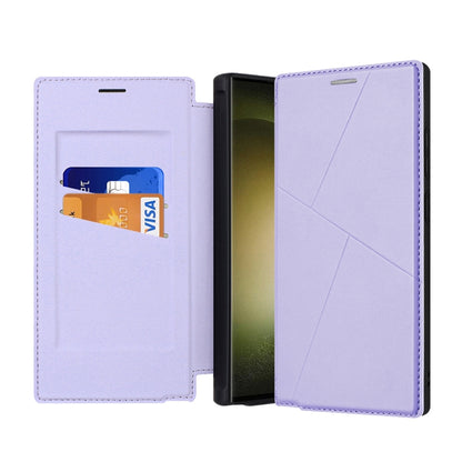 Magnetic Armor Series RFID Card Slots Leather Phone Case