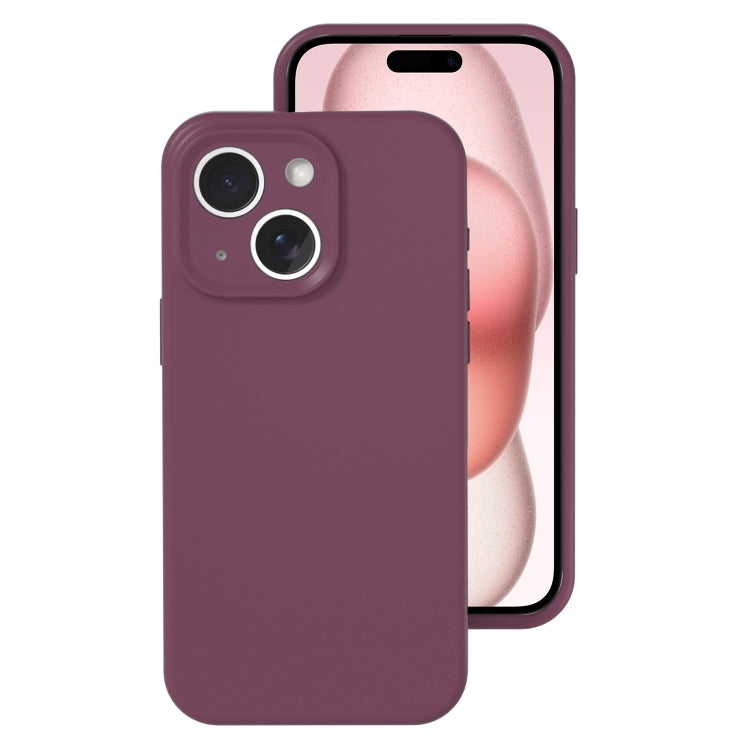 Precise Hole Liquid Silicone Jelly Color Full Coverage Phone Case