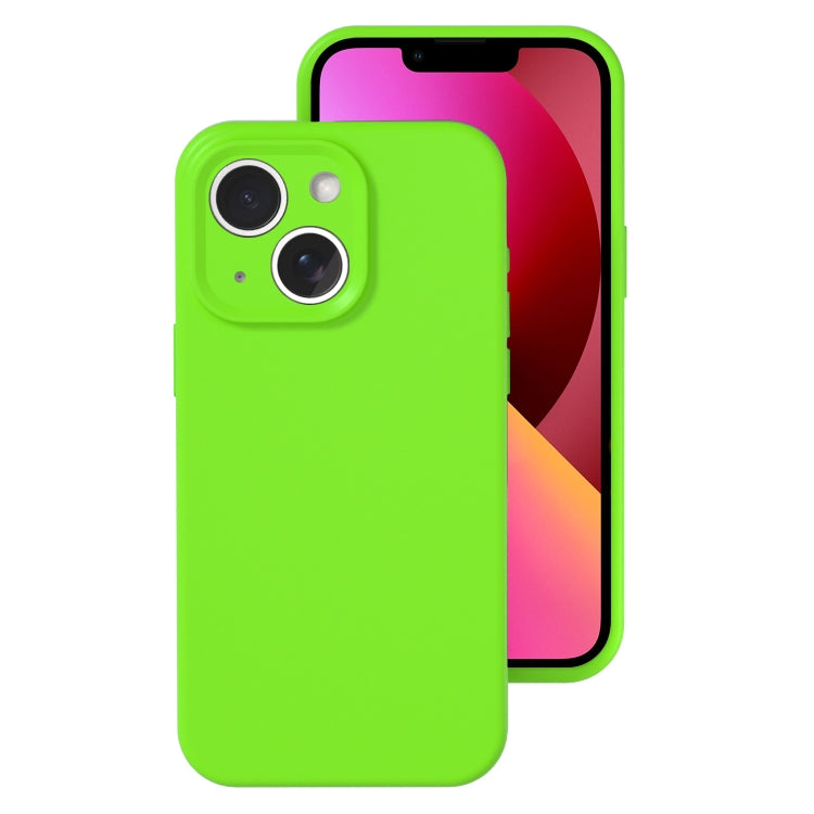 Precise Hole Liquid Silicone Jelly Color Full Coverage Phone Case