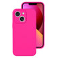 Precise Hole Liquid Silicone Jelly Color Full Coverage Phone Case