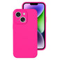 Precise Hole Liquid Silicone Jelly Color Full Coverage Phone Case, For iPhone 14