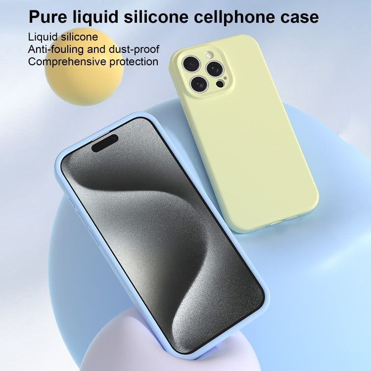 Precise Hole Liquid Silicone Jelly Color Full Coverage Phone Case