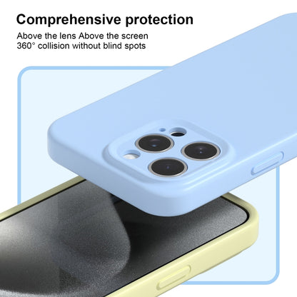 Precise Hole Liquid Silicone Jelly Color Full Coverage Phone Case, For iPhone 14 Plus