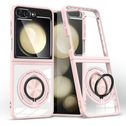 Magnetic Rotating Ring Holder Phone Case, For Samsung Galaxy Z Flip6 / Flip7 FE, For Samsung Galaxy Z Flip5