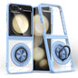 Magnetic Rotating Ring Holder Phone Case, For Samsung Galaxy Z Flip6 / Flip7 FE, For Samsung Galaxy Z Flip5