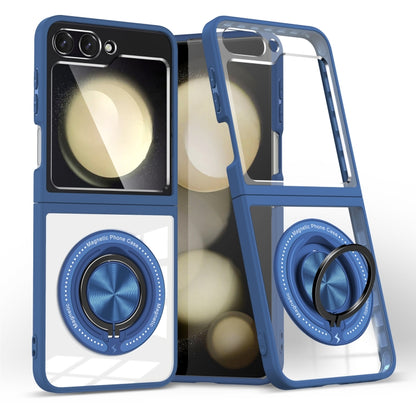 Magnetic Rotating Ring Holder Phone Case, For Samsung Galaxy Z Flip6 / Flip7 FE, For Samsung Galaxy Z Flip5