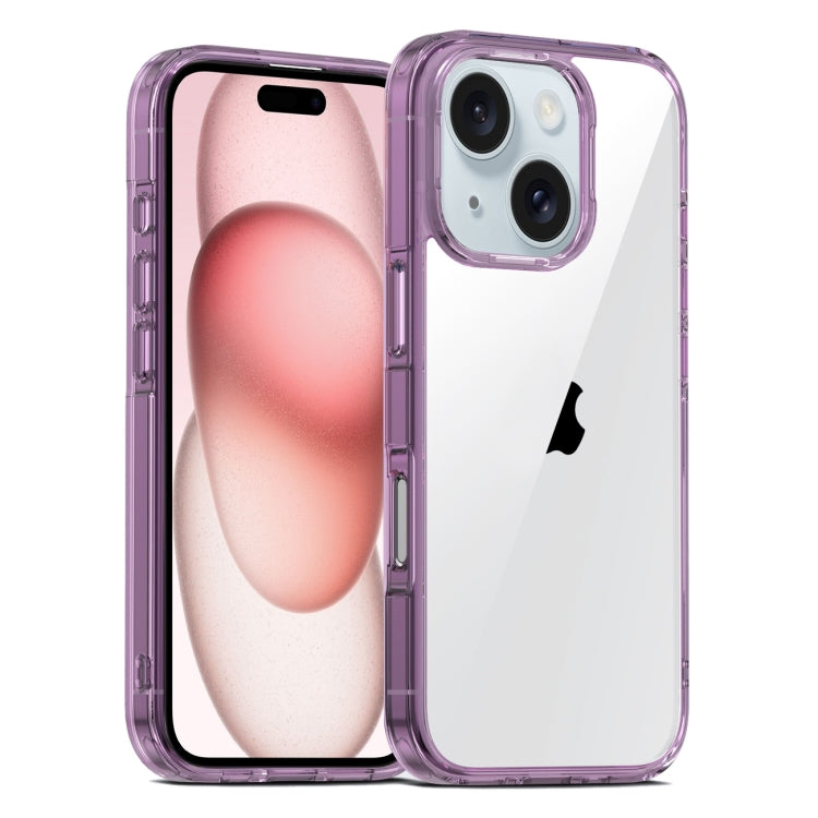 PC Hybrid TPU Full Coverage Shockproof Phone Case, For iPhone 15 Plus, For iPhone 15