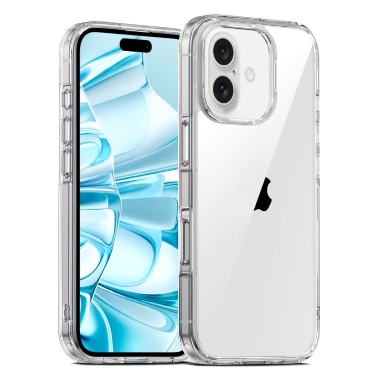 PC Hybrid TPU Full Coverage Shockproof Phone Case, For iPhone 16 Pro Max, For iPhone 16 Pro, For iPhone 16 Plus, For iPhone 16, For iPhone 15 Pro Max, For iPhone 15 Pro
