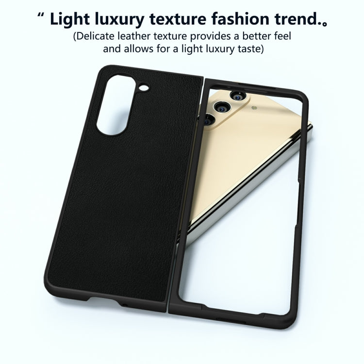 Skin Feel PU Leather Full Coverage Phone Case