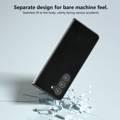 Skin Feel PU Leather Full Coverage Phone Case, For Samsung Galaxy Z Fold6