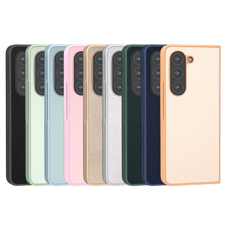 Skin Feel PU Leather Full Coverage Phone Case, For Samsung Galaxy Z Fold6