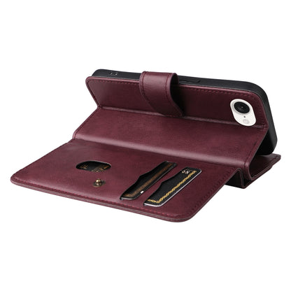 Multi-Function Wallet 10 Card Slots Leather Phone Case, For iPhone 17e / 16e, For iPhone 17 Pro Max, For iPhone 17 Pro, For iPhone 17