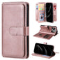 Multi-Function Wallet 10 Card Slots Leather Phone Case, For iPhone 18 Pro / 17 Pro, For iPhone 18 Pro Max / 17 Pro Max, For iPhone 17e / 16e, For iPhone 17