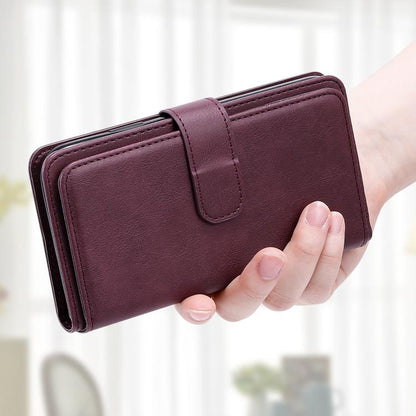 Multi-Function Wallet 10 Card Slots Leather Phone Case, For iPhone 18 Pro / 17 Pro, For iPhone 18 Pro Max / 17 Pro Max, For iPhone 17e / 16e, For iPhone 17