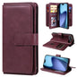 Multi-Function Wallet 10 Card Slots Leather Phone Case, For iPhone Air, For iPhone 16 Pro Max, For iPhone 16 Pro, For iPhone 16 Plus